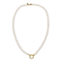 Rare Beauty Pearl Clip Necklace-1