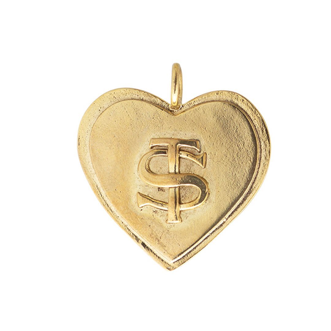 Heartbond Intertwined Initials Pendant-1